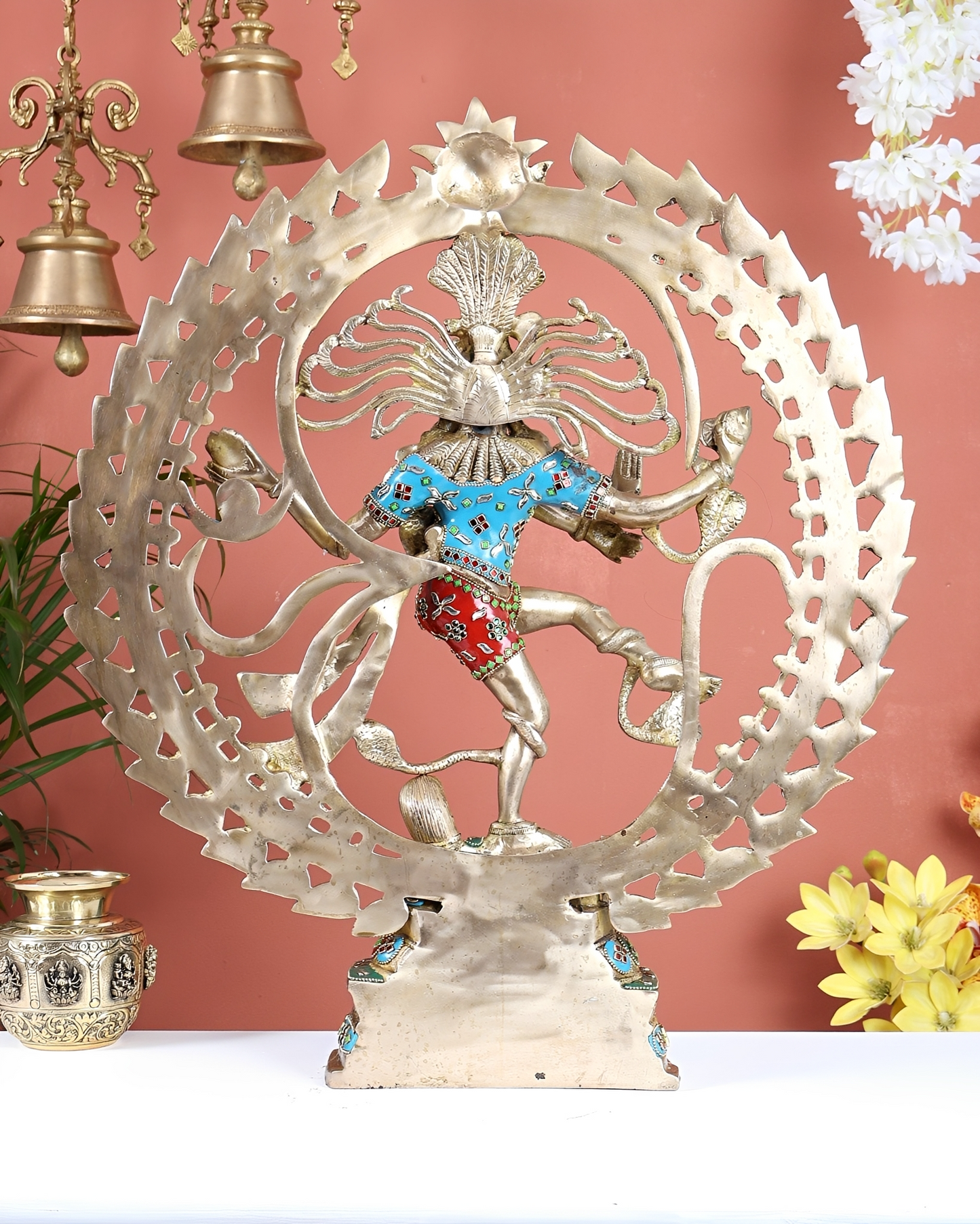 Brassaura® Brass Nataraja Statue | Height 25 Inches