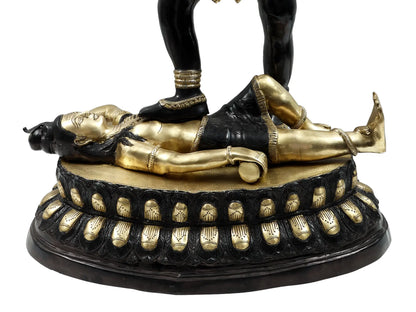 Brassaura® Brass Kali Maa Statue | Height 42.91 Inches & Weight 63 kg