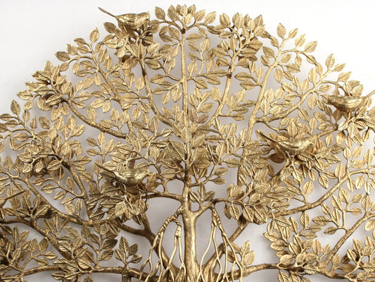 Brassaura® Brass Tree of Life Kalpvriksha Statue  | Height 29.92 Inches & Weight 13 kg