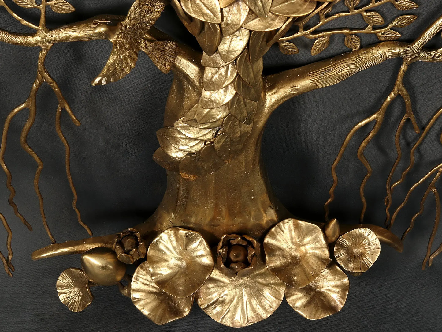 Brassaura® Brass Kalp Vraksh Tree of Life Statue | Height 50.98 Inches & Weight 26.66 kg