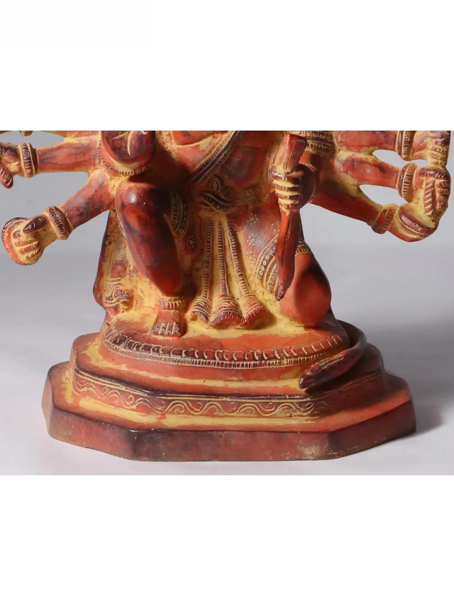 Brassaura® पंचमुखी हनुमान प्रतिमा | ऊंचाई 11.2 इंच और वजन 6.06 किलोग्राम