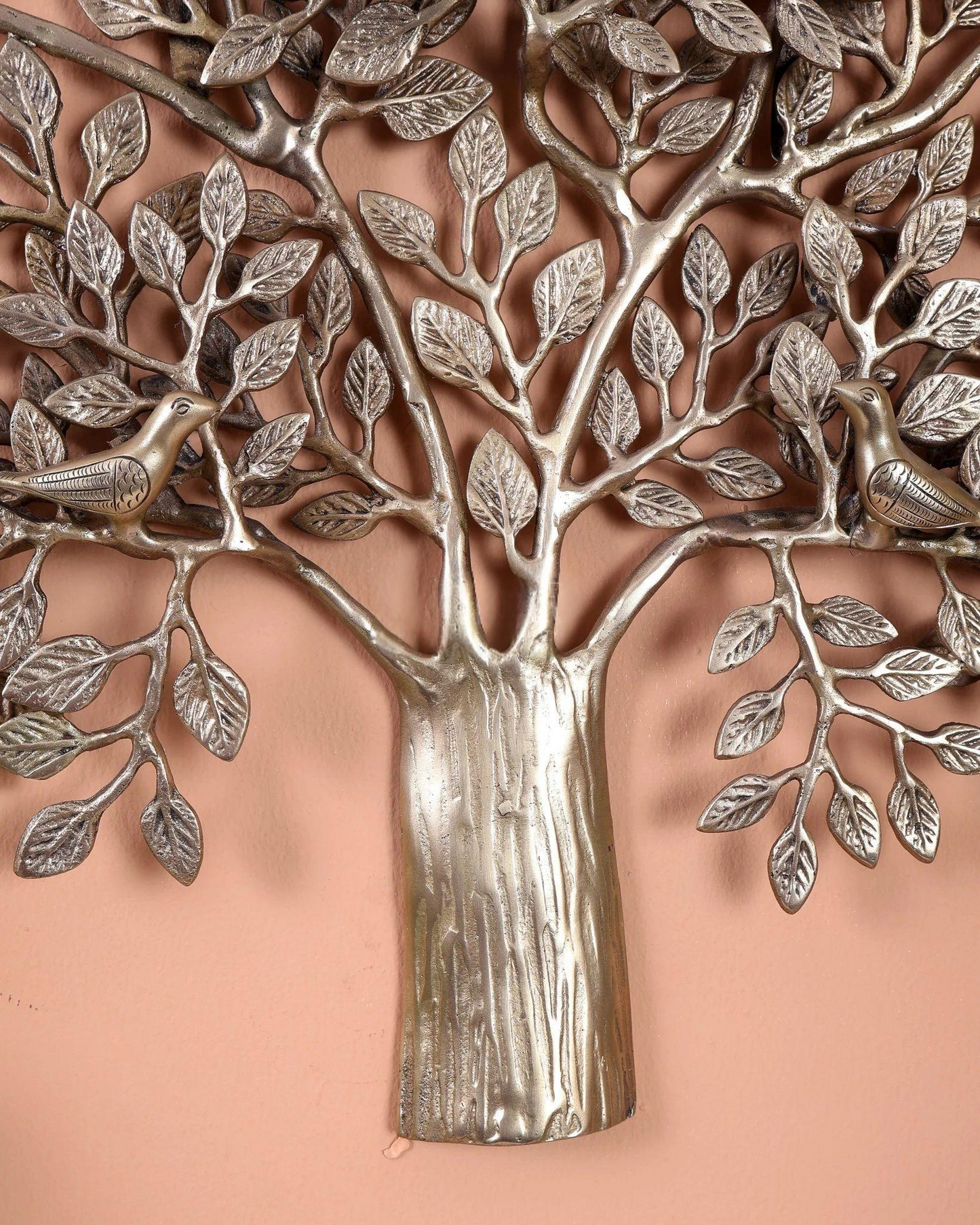 Brassaura® Premium Brass Tree of Life Kalpavriksha Wall Hanging | Handcrafted Auspicious Wall Décor for Home, Office & Luxury Interiors | Height 23 Inches | Weight 5.55 Kgs