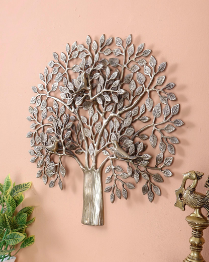 Brassaura® Premium Brass Tree of Life Kalpavriksha Wall Hanging | Handcrafted Auspicious Wall Décor for Home, Office & Luxury Interiors | Height 23 Inches | Weight 5.55 Kgs