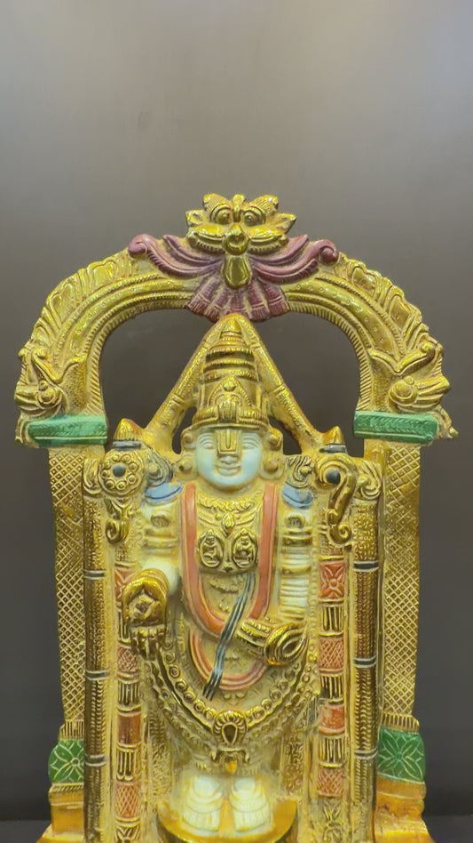 Brassaura® Brass Balaji Statue | Height 21 Inches