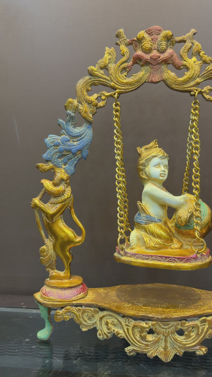 Brassaura® Brass Ladoo Gopal Restaurant | Height 17 Inches