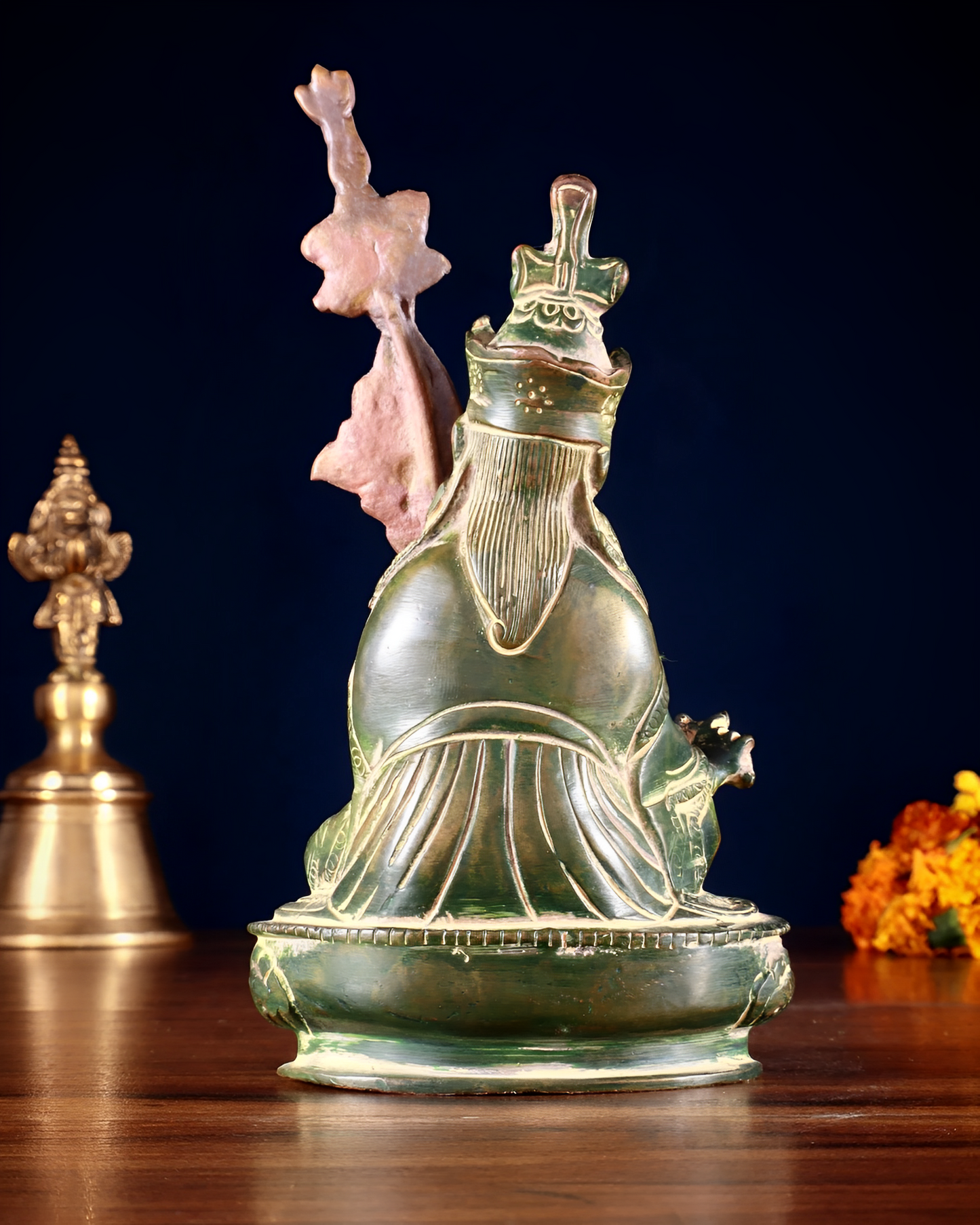 Brass Artistic Tara Weight 0.669 Kg & Height 3.5 Inch