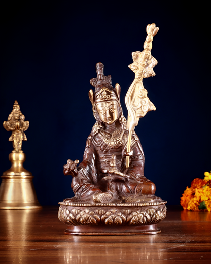 Brass Artistic Tara Weight 0.669 Kg & Height 6.5 Inch
