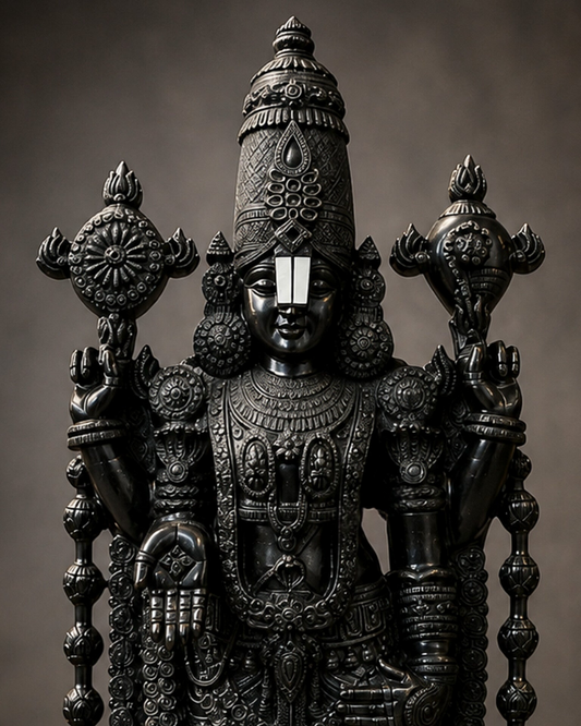 Brassaura® Brass Tirupati Balaji Statue | Height 48 Inches