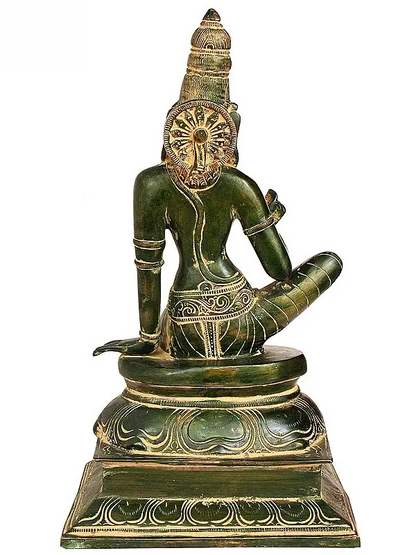 Brassaura® Brass Parvati Statue | Height 12 Inches & Weight 4.11 kg