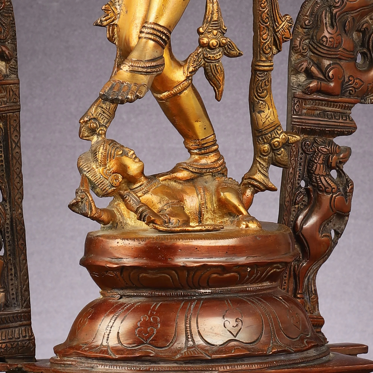 Brassaura™ Pure Brass Handcrafted Nataraja Statue | Height 26 Inches & Weight 18 Kgs