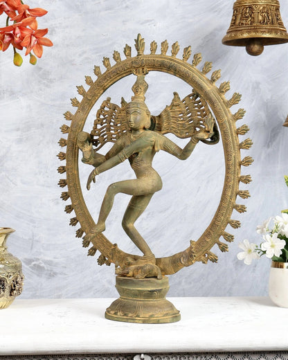 Brassaura® Brass Traditional Deity Statue | Height 19 Inches