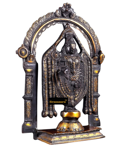 Brass Balaji Standing , Golden finish 13" Inch & Weight 4.5 Kg