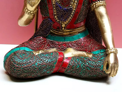 Brassaura® Brass Shiva Statue | Height 11 Inches & Weight 5 kg