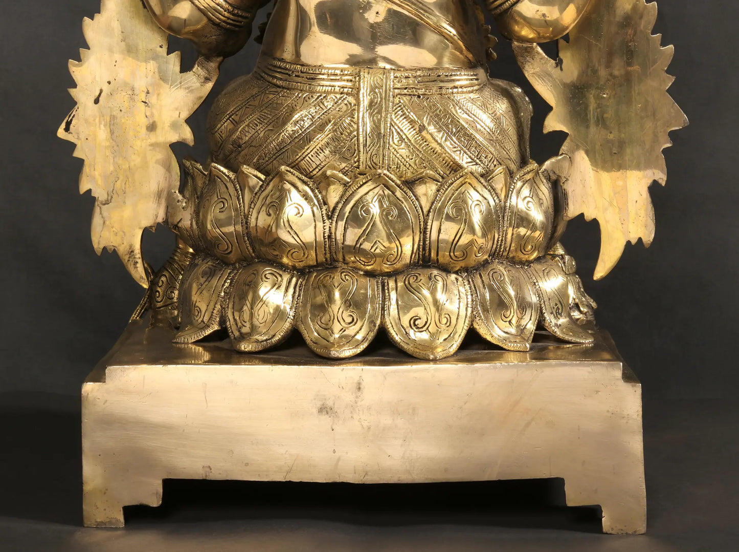 Brassaura™ Brass Ganesha Statue | Height 26 Inches & Weight 33 kgs
