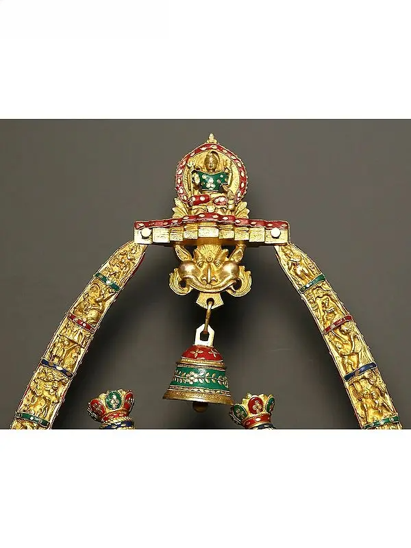 Brassaura® Brass Radha Krishna Statue | Height 45 Inches & Weight 76.50 kg