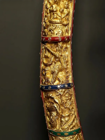 Brassaura® Brass Radha Krishna Statue | Height 45 Inches & Weight 76.50 kg