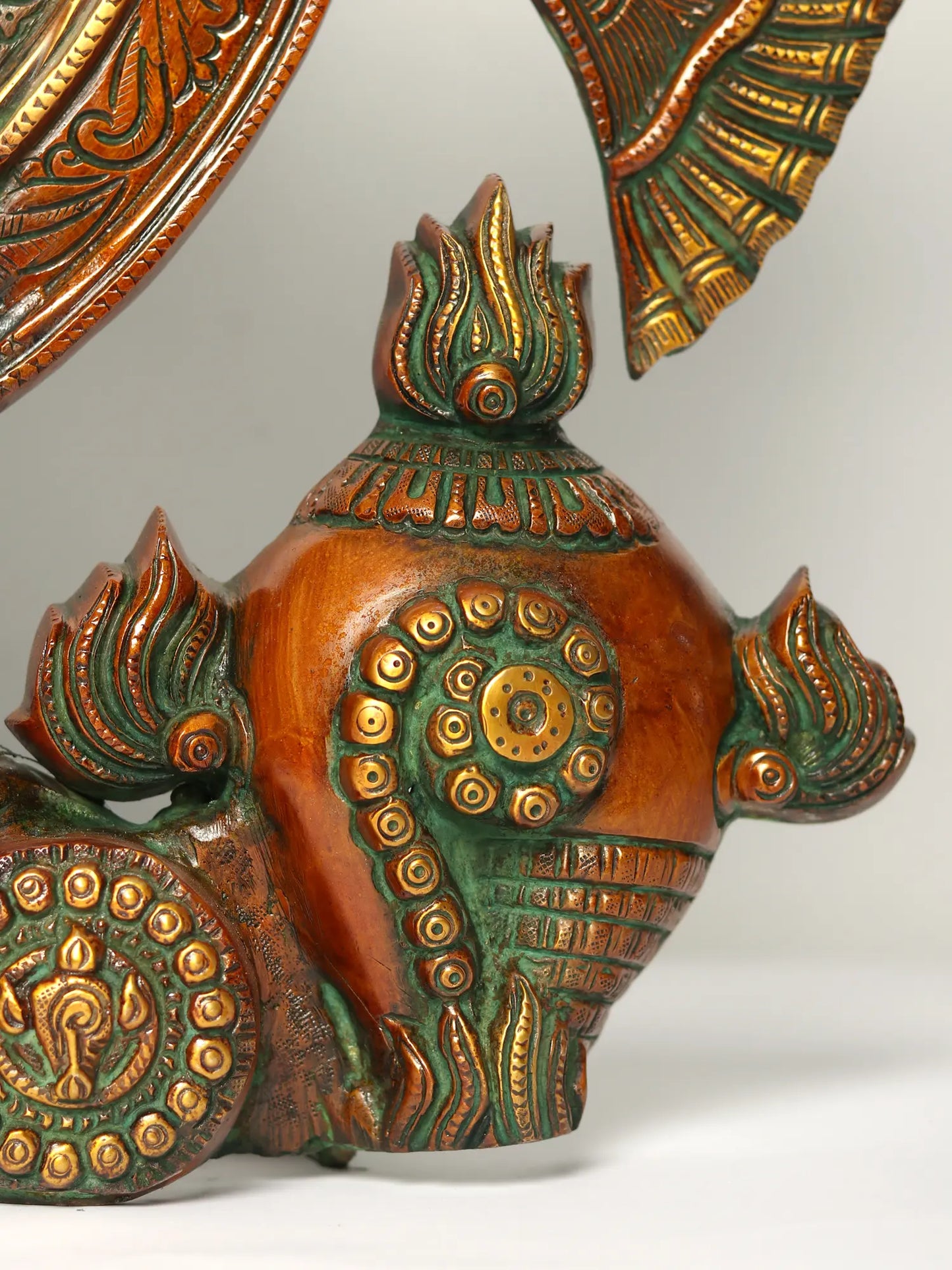 Brassaura® Brass Venkateswara Bust Statue | Height 22 Inches & Weight 12.90 kg