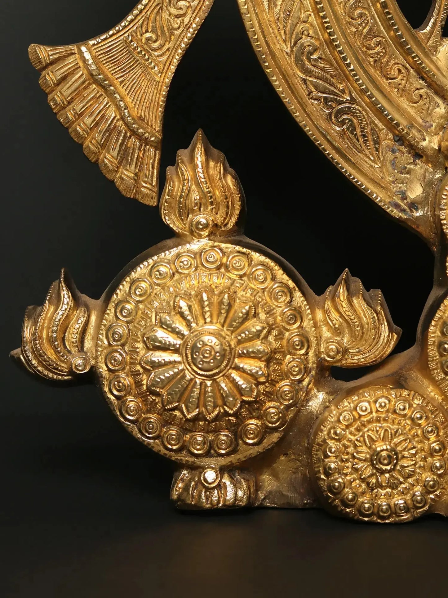 Brassaura® Brass Venkateswara Bust Statue | Height 22 Inches & Weight 12.90 kg