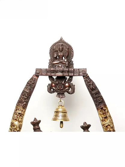 Brassaura® Brass Radha Krishna Statue | Height 36 Inches & Weight 37.60 kg