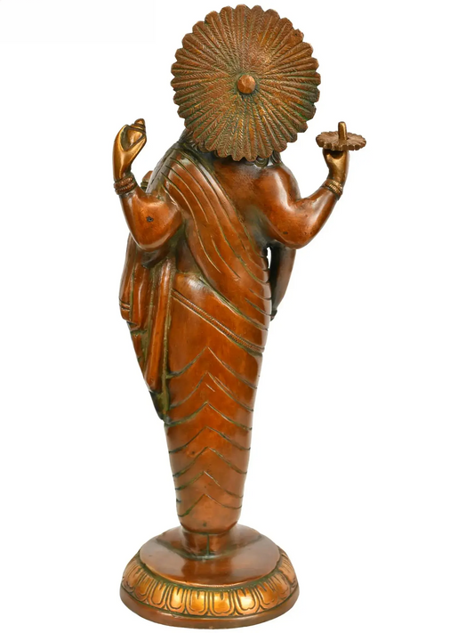 Brassaura® 丹瓦塔里主神像 | 黄铜神像 | 高11.2英寸，重2.40公斤