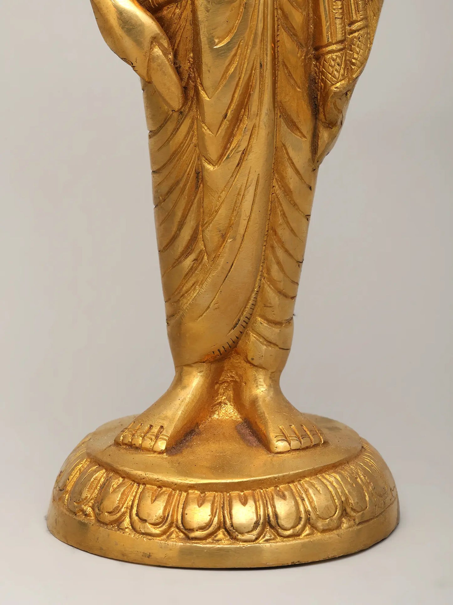 Brassaura® Lord Dhanvantri Statue | Brass Statue | Height 11.2 Inches & Weight 2.40 kgs