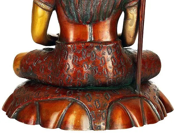 Brassaura® Brass Shiva Statue | Height 15 Inches & Weight 10.09 kg