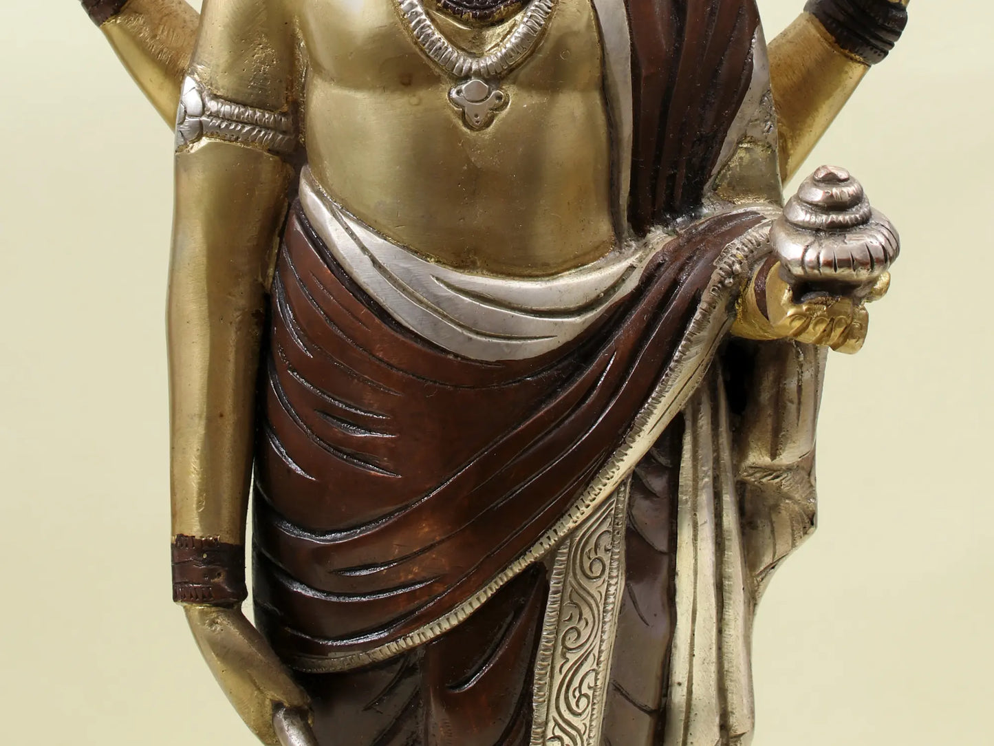 Brassaura® Brass Dhanvantari Statue | Height 19 Inches & Weight 6.84 kg