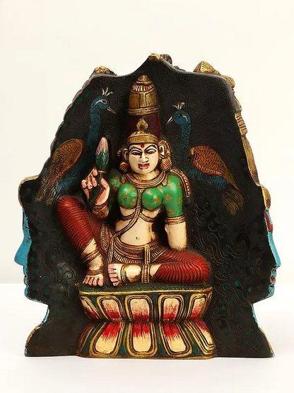 Brassaura™ Brass Shiva Head Sculpture | Height 11 Inches & Weight 9.70 kg