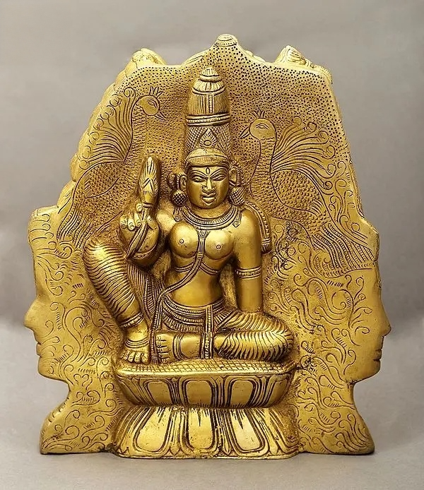 Brassaura™ ब्रास शिव हेड स्कल्पचर | ऊंचाई 11 इंच और वज़न 9.70 कि.ग्रा.