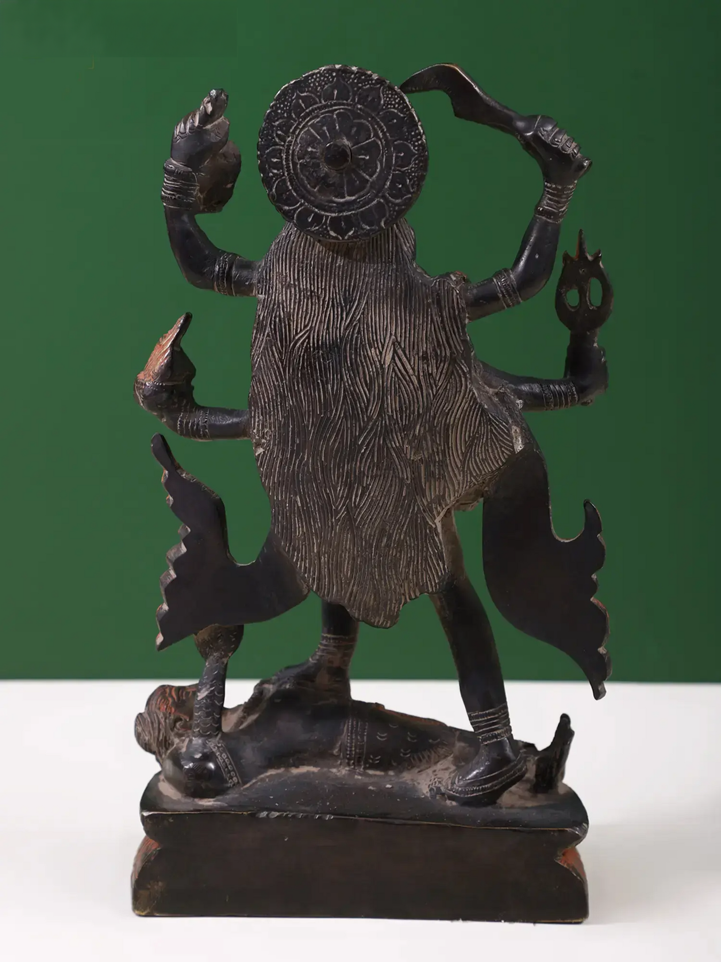Brassaura® Brass Goddess Kali Statue | Height 9.6 Inches & Weight 2.90 kg