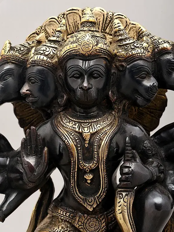 ब्रासोरा® वृंदावन वेणुगोपाल कृष्ण पीतल की प्रतिमा मोर के साथ | एंटीक नीला और सुनहरा रंग | ऊँचाई 20 इंच