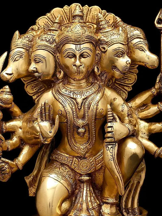 ब्रासोरा® वृंदावन वेणुगोपाल कृष्ण पीतल की प्रतिमा मोर के साथ | एंटीक नीला और सुनहरा रंग | ऊँचाई 20 इंच