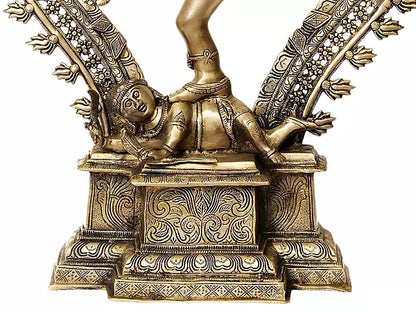 Brassaura® Brass Nataraj Sculpture | Height 34.1 Inches & Weight 33 kg