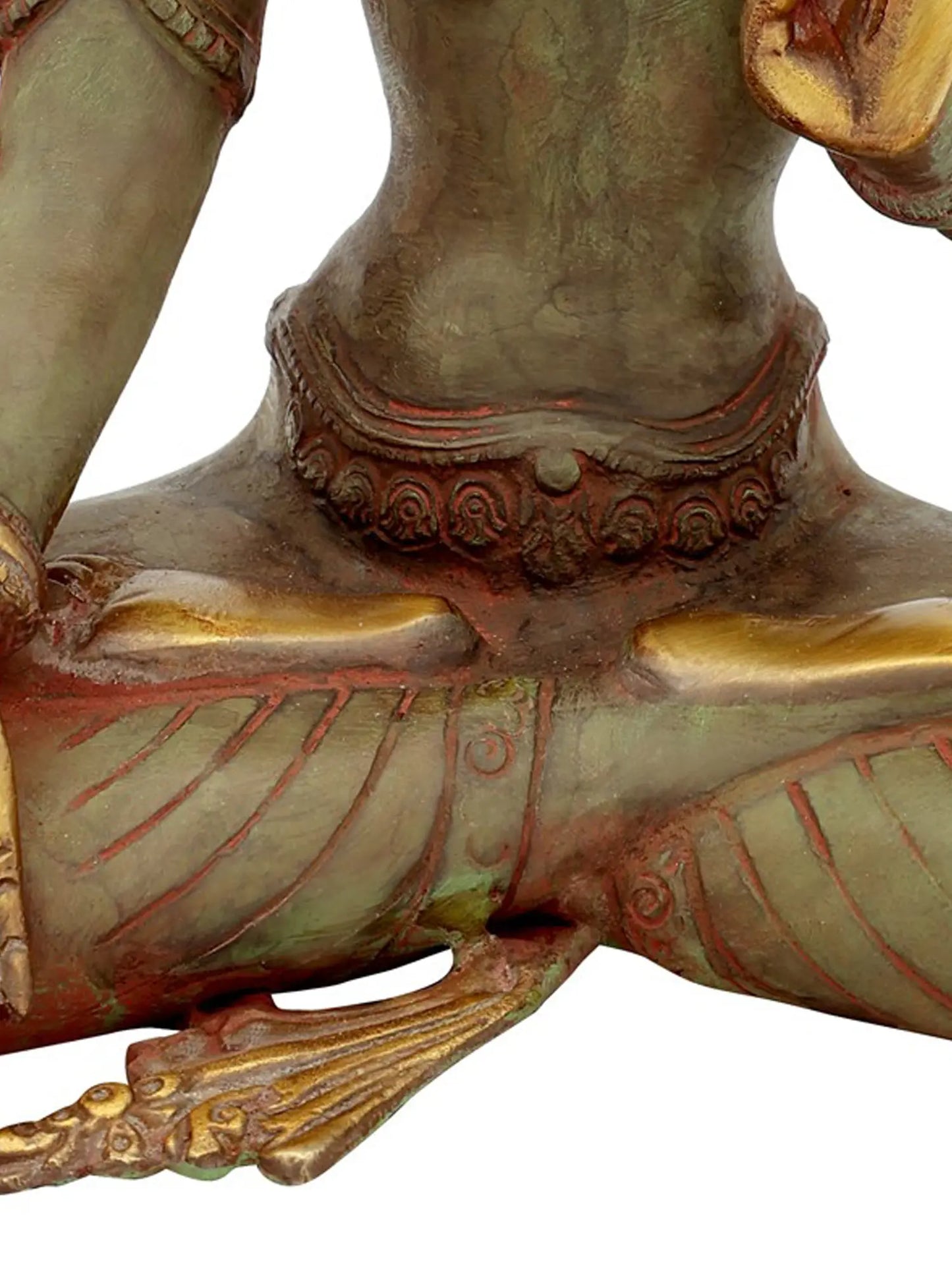 Brassaura® Brass Goddess Tara Statue | Height 9 Inches & Weight 2.70 kg