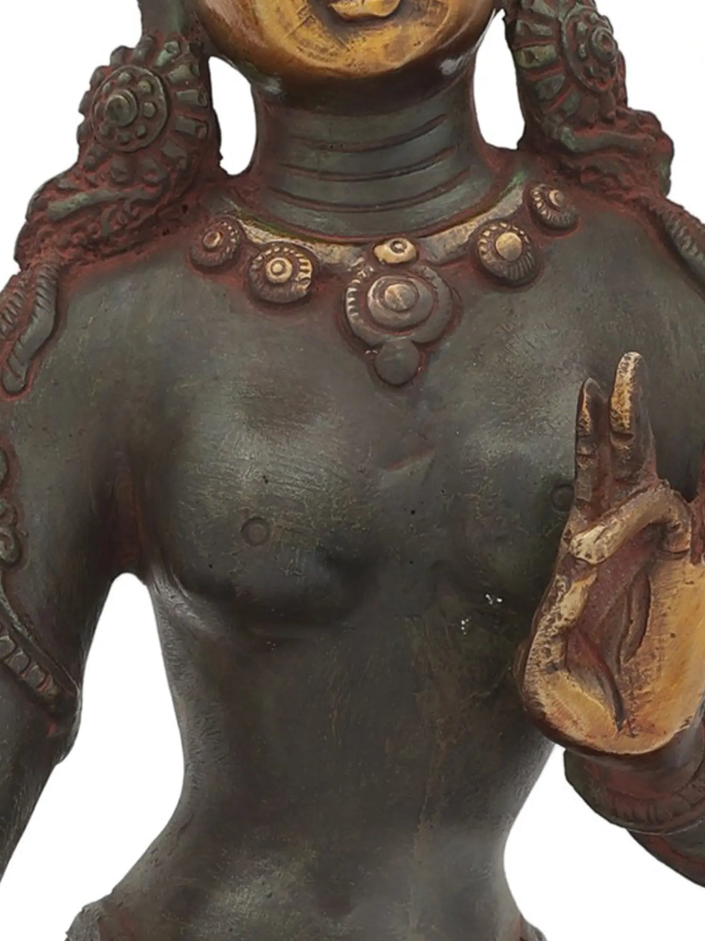 Brassaura® Brass Goddess Tara Statue | Height 9 Inches & Weight 2.70 kg