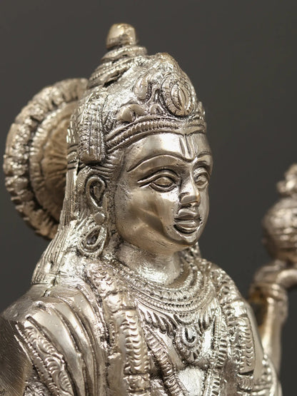 ब्रासुर® ब्रास धन्वंतरि प्रतिमा | ऊँचाई 10 इंच और वज़न 2.60 किग्रा