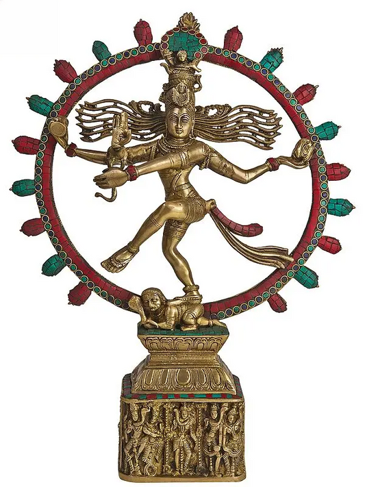 Brassaura® Brass Nataraj Statue | Height 22.5 Inches & Weight 9.97 kg