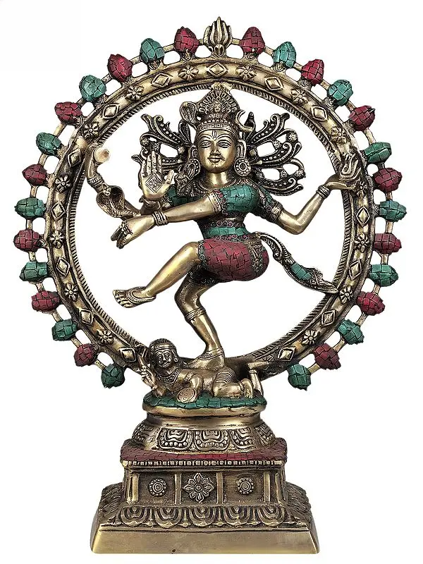 Brassaura® Brass Nataraj Statue | Height 22.5 Inches & Weight 10.71 kg