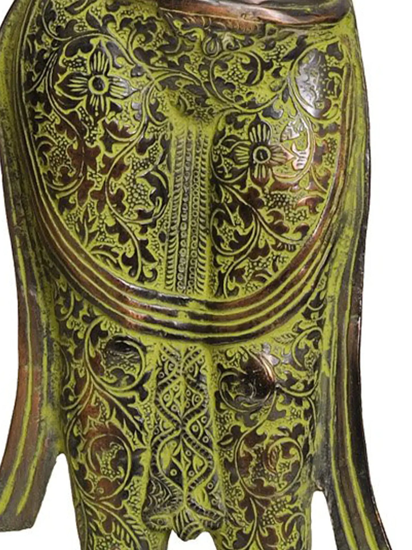 ब्रासाउरा® खड़ी तारा देवी | पीतल की मूर्ति | ऊंचाई 30.5 इंच और वज़न 8.23 किग्रा