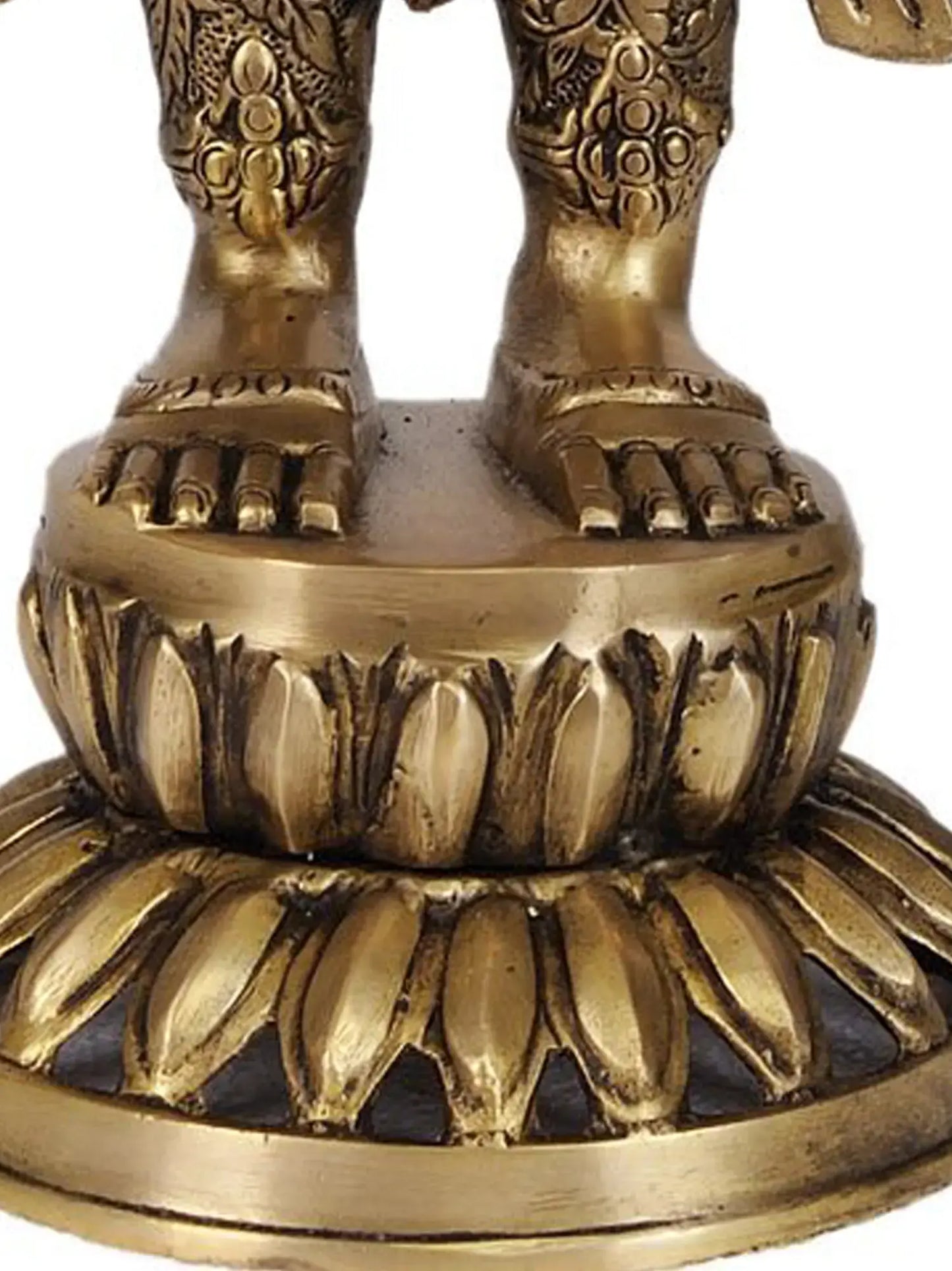 Brassaura® Standing Tara Devi | Brass Statue | Height 30.5 Inches & Weight 8.23 kgs