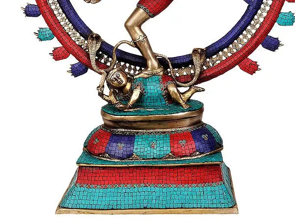 Brassaura® Brass Nataraj Statue | Height 41.5 Inches & Weight 42 kg