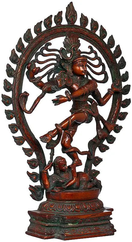 Brassaura® Brass Nataraj Statue | Height 21.5 Inches & Weight 8 kg