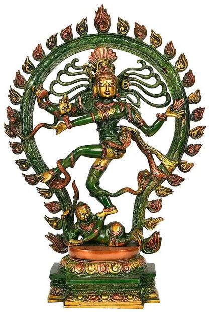 Brassaura® Brass Nataraj Statue | Height 21.5 Inches & Weight 8 kg