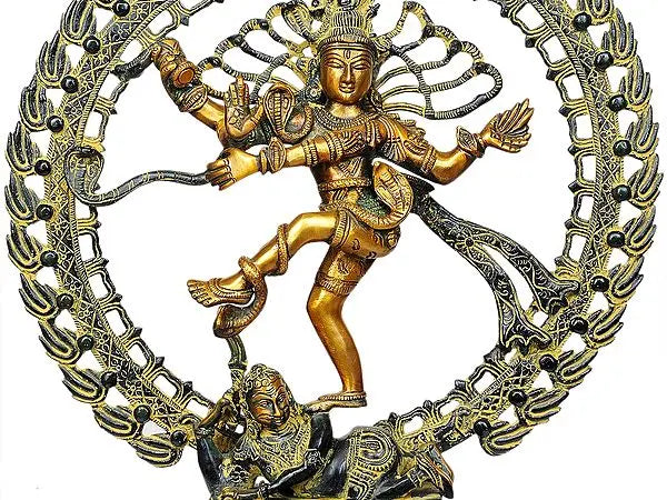 Brassaura™ Brass Nataraj Statue | Height 16 Inches & Weight 5.30 kg