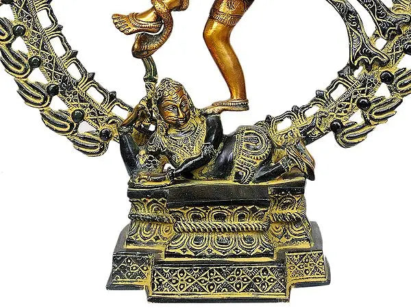 Brassaura™ Brass Nataraj Statue | Height 16 Inches & Weight 5.30 kg