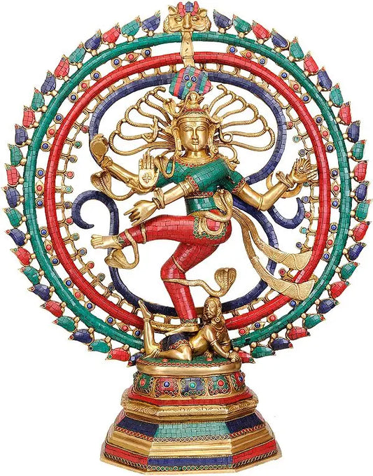 Brassaura® Brass Nataraj Statue | Height 30.5 Inches & Weight 22 kg