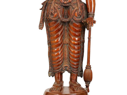 Brassaura® Brass Vishnu Statue | Height 38 Inches & Weight 26.82 kg
