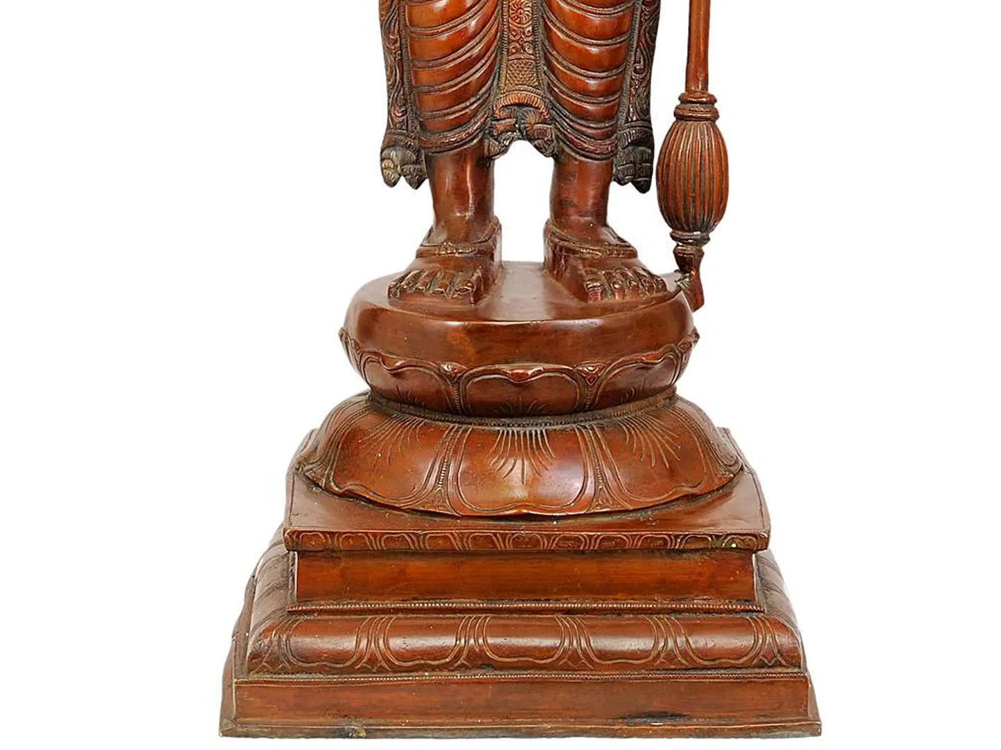 Brassaura® Brass Vishnu Statue | Height 38 Inches & Weight 26.82 kg