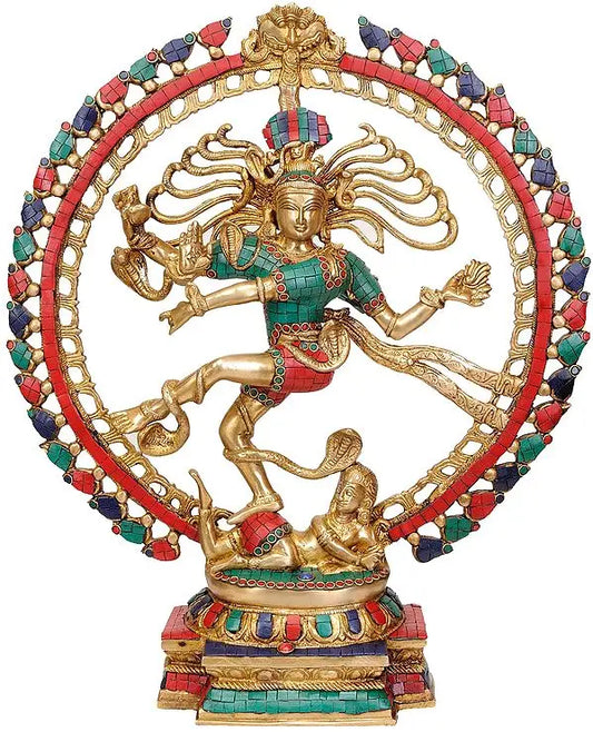 Brassaura® Brass Nataraj Statue | Height 20.5 Inches & Weight 8.57 kg