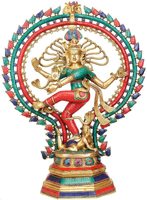 Brassaura® Brass Nataraj Statue | Height 30.5 Inches & Weight 21 kg